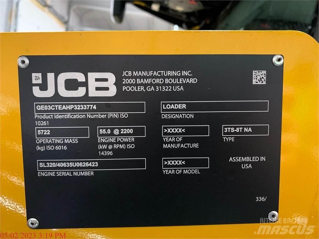 JCB 3TS-8T Minicarregadeiras