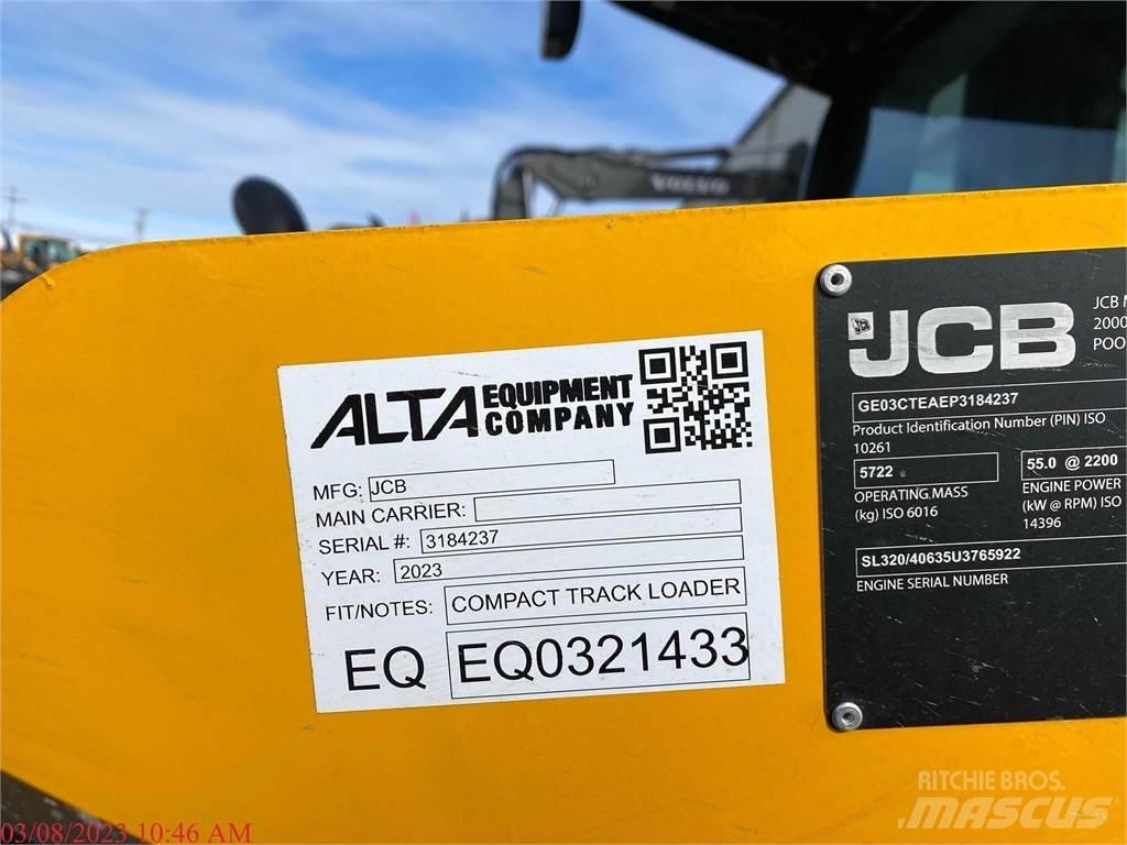JCB 3TS-8T Minicarregadeiras