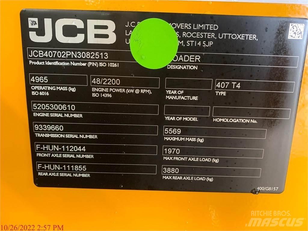JCB 407B Carregadeiras de rodas