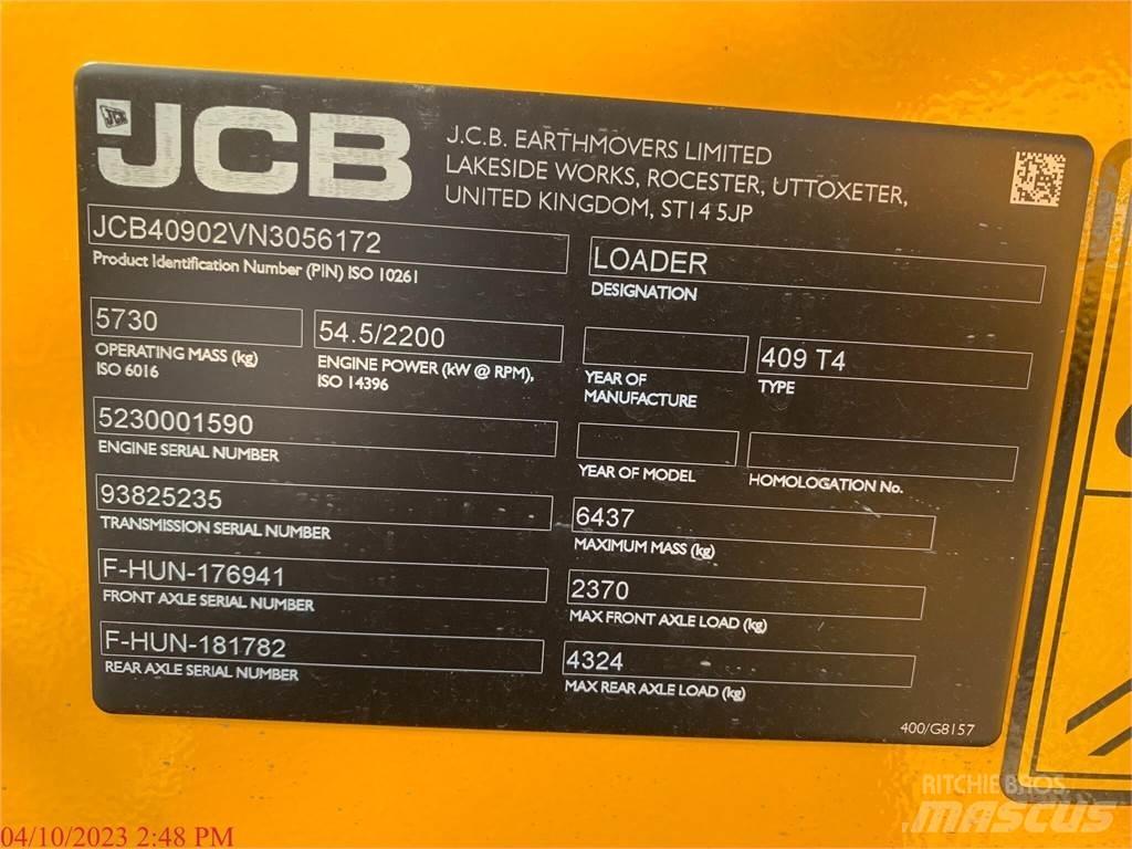 JCB 409 Carregadeiras de rodas