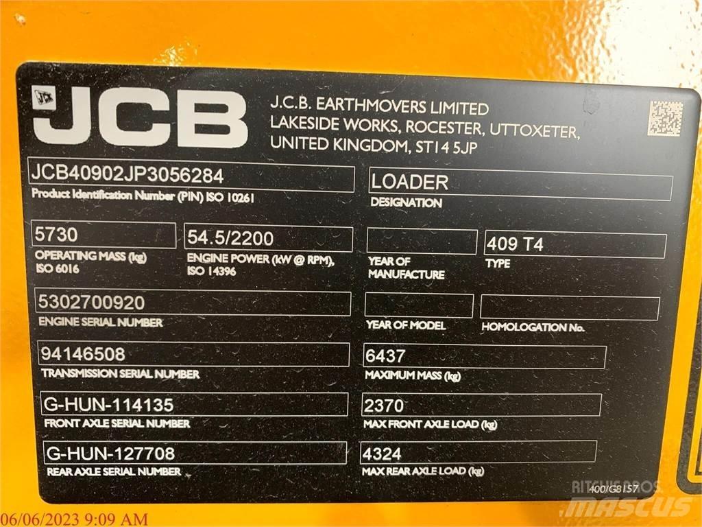 JCB 409 Carregadeiras de rodas