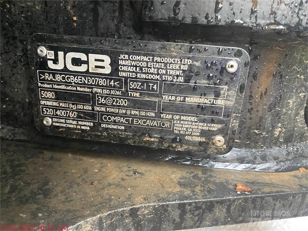 JCB 50Z-1 Miniescavadeiras