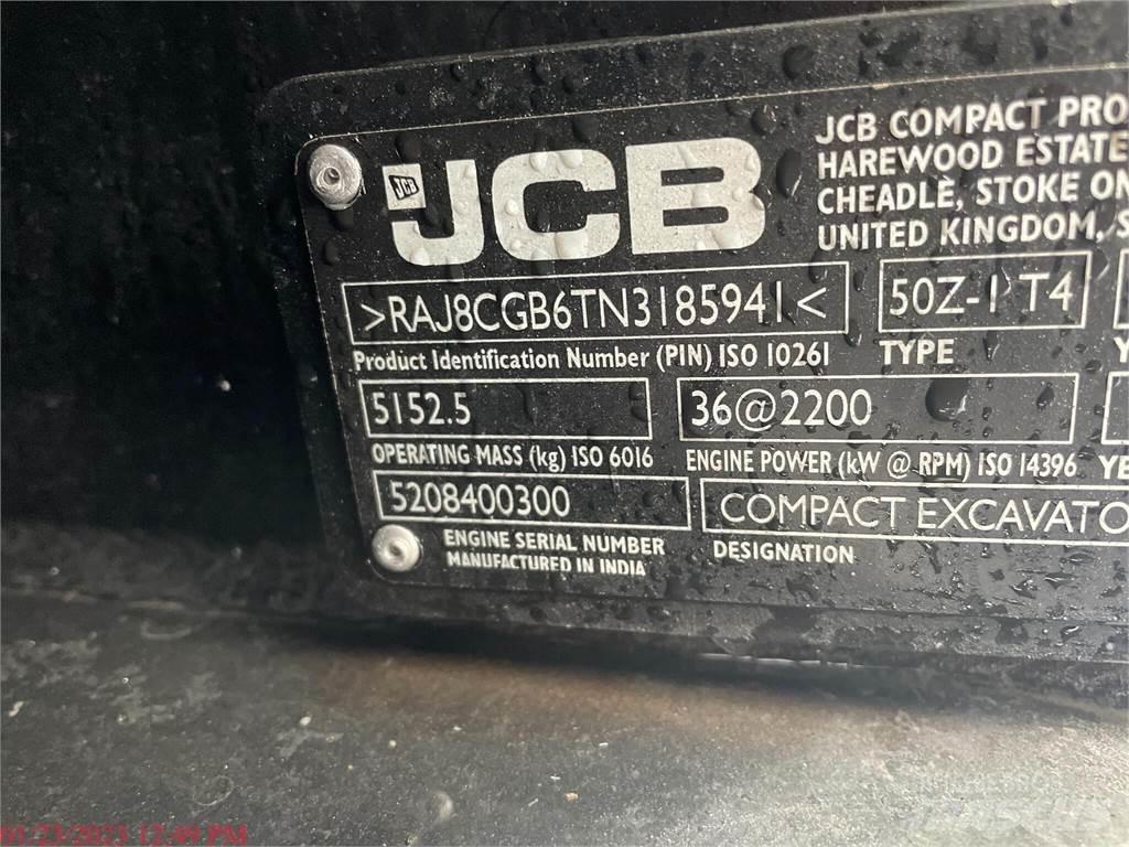 JCB 50Z-1 Miniescavadeiras