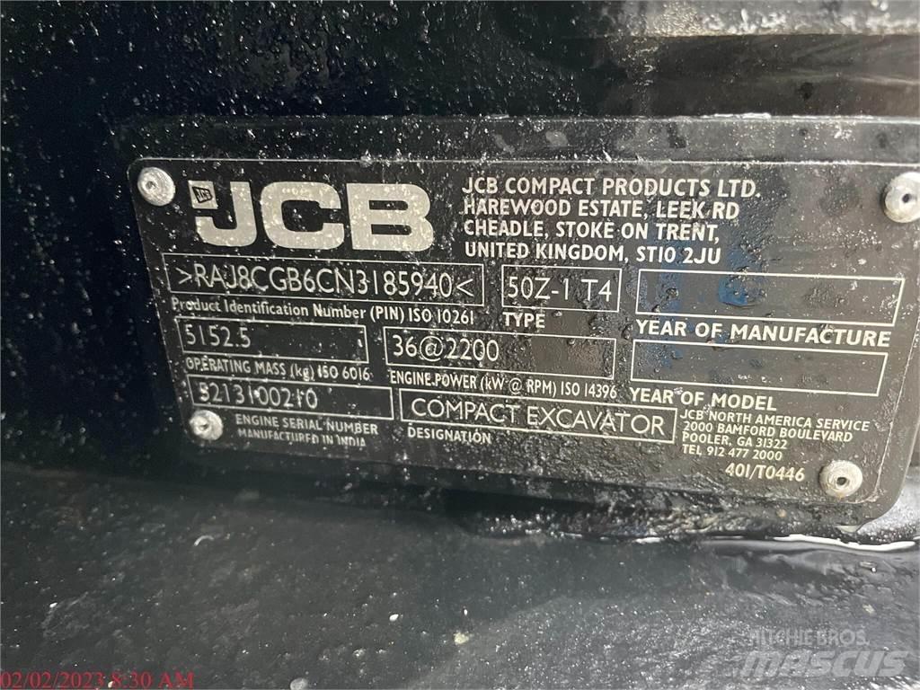 JCB 50Z-1 Miniescavadeiras