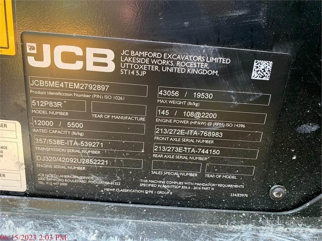 JCB 512-83R Manipulador telescópico