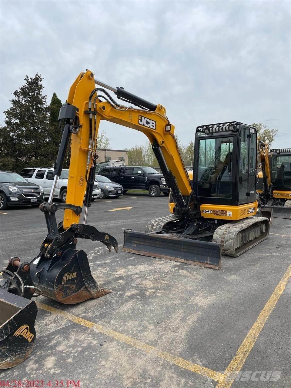 JCB 55Z-1 Miniescavadeiras