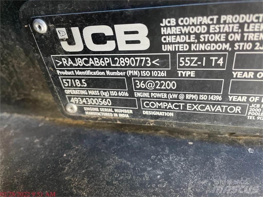 JCB 55Z-1 Miniescavadeiras
