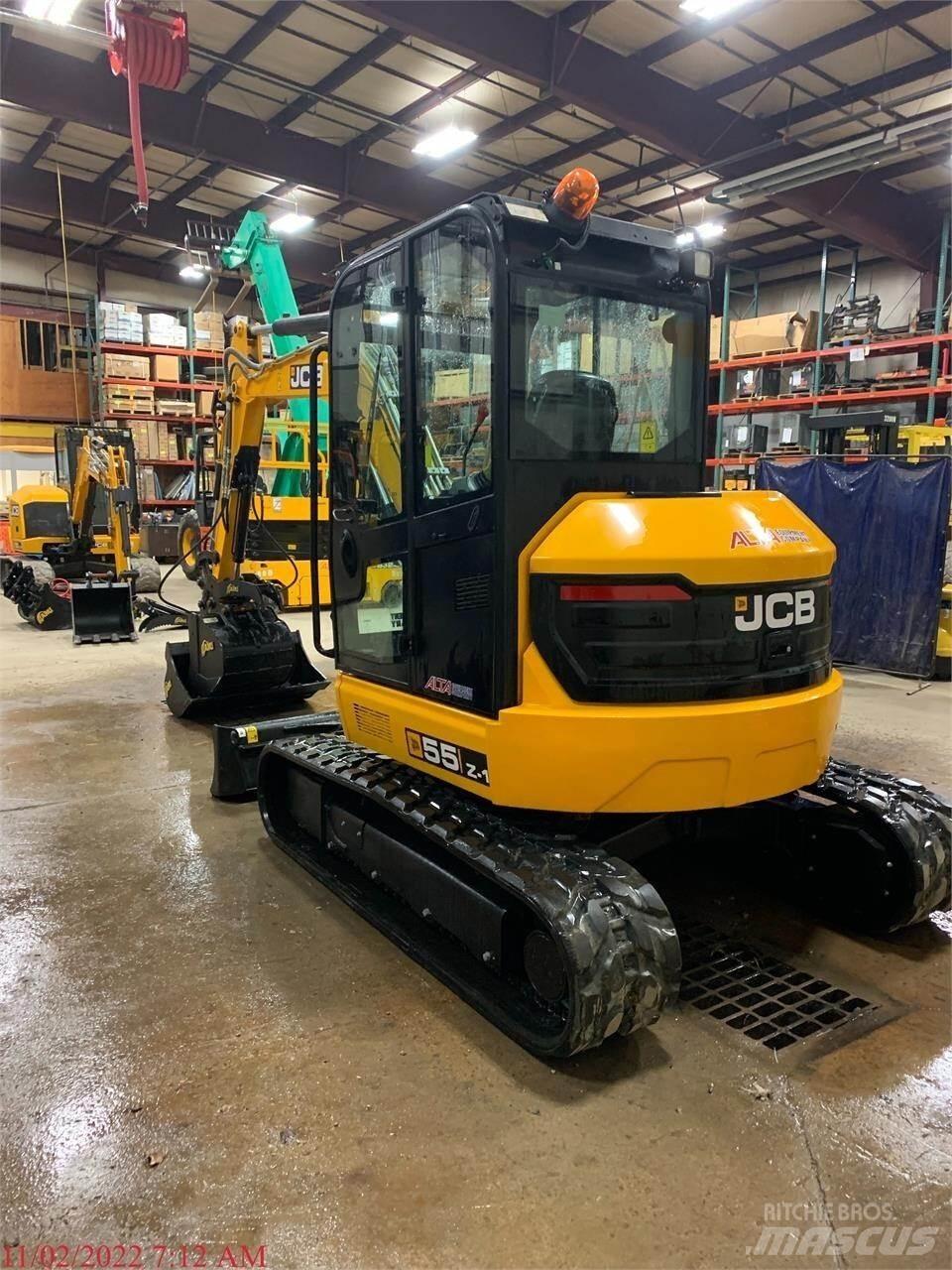 JCB 55Z-1 Miniescavadeiras