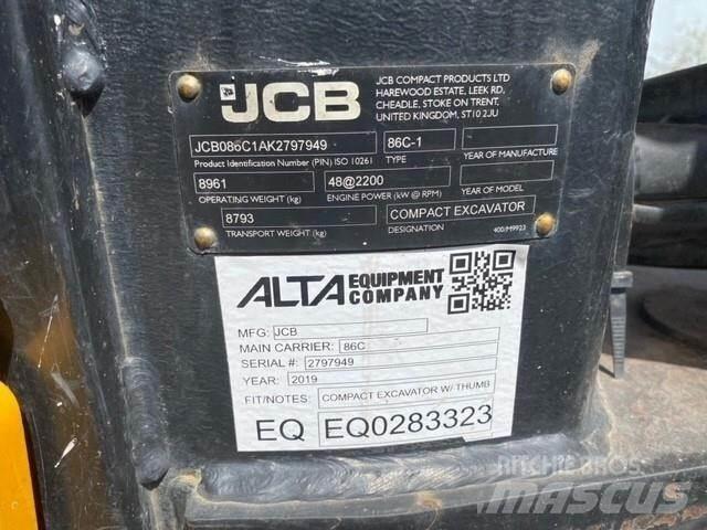 JCB 86C-1 Escavadeiras de esteiras
