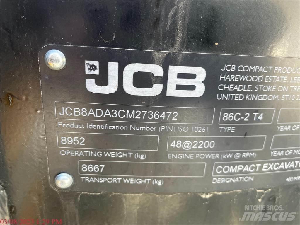 JCB 86C-2 Escavadeiras de esteiras