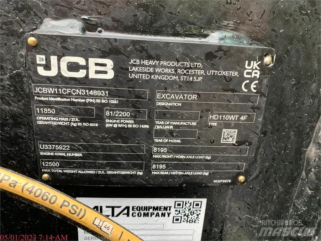 JCB HD110W Escavadoras de rodas