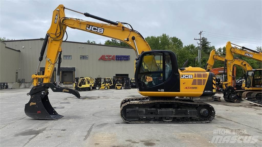 JCB JS160 Escavadeiras de esteiras