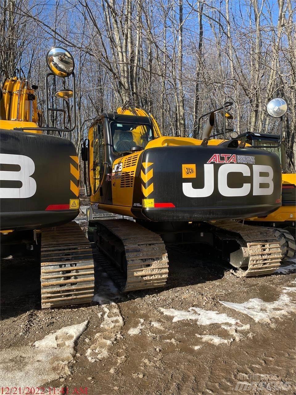 JCB JS160 Escavadeiras de esteiras