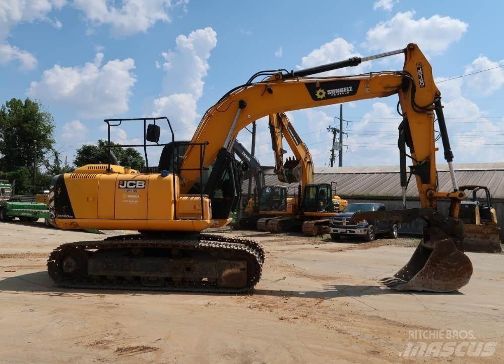 JCB JS160 Escavadeiras de esteiras