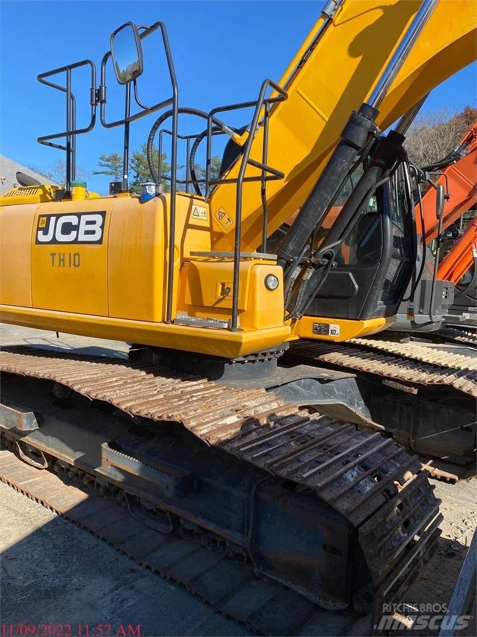 JCB JS220 Escavadeiras de esteiras