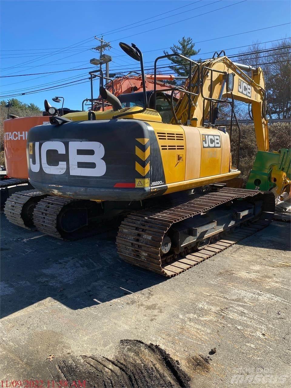 JCB JS220 Escavadeiras de esteiras
