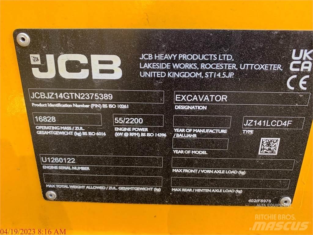 JCB JZ141 LC Escavadeiras de esteiras
