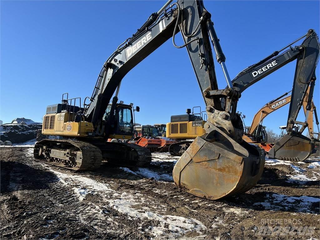 John Deere 470G LC Escavadeiras de esteiras
