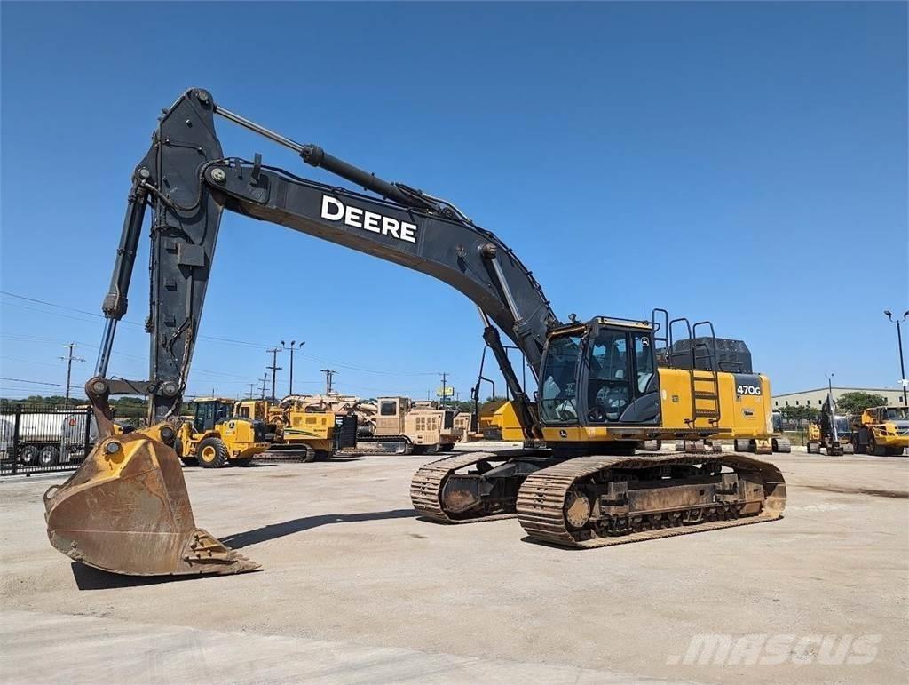 John Deere 470G LC Escavadeiras de esteiras