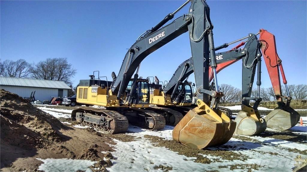 John Deere 470G LC Escavadeiras de esteiras