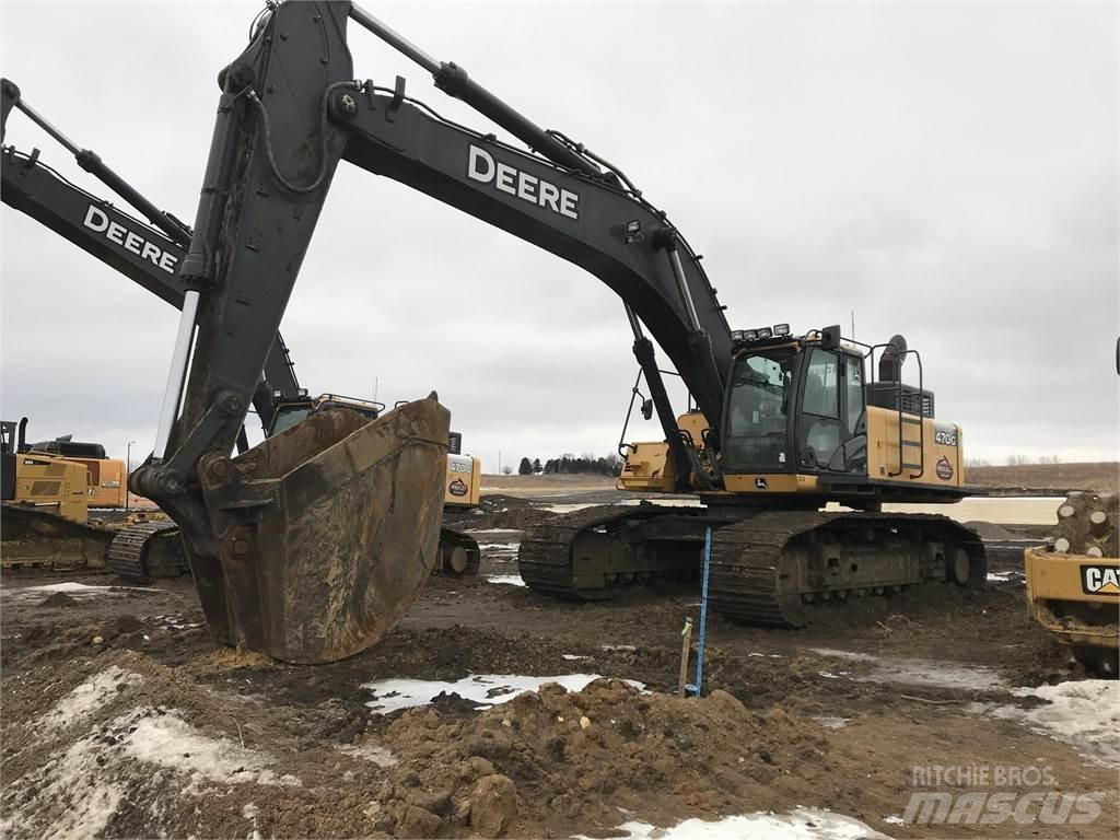 John Deere 470G LC Escavadeiras de esteiras