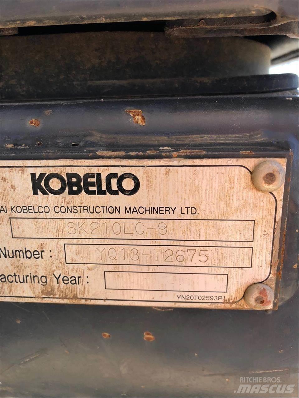 Kobelco SK210 LC-9 Escavadeiras de esteiras