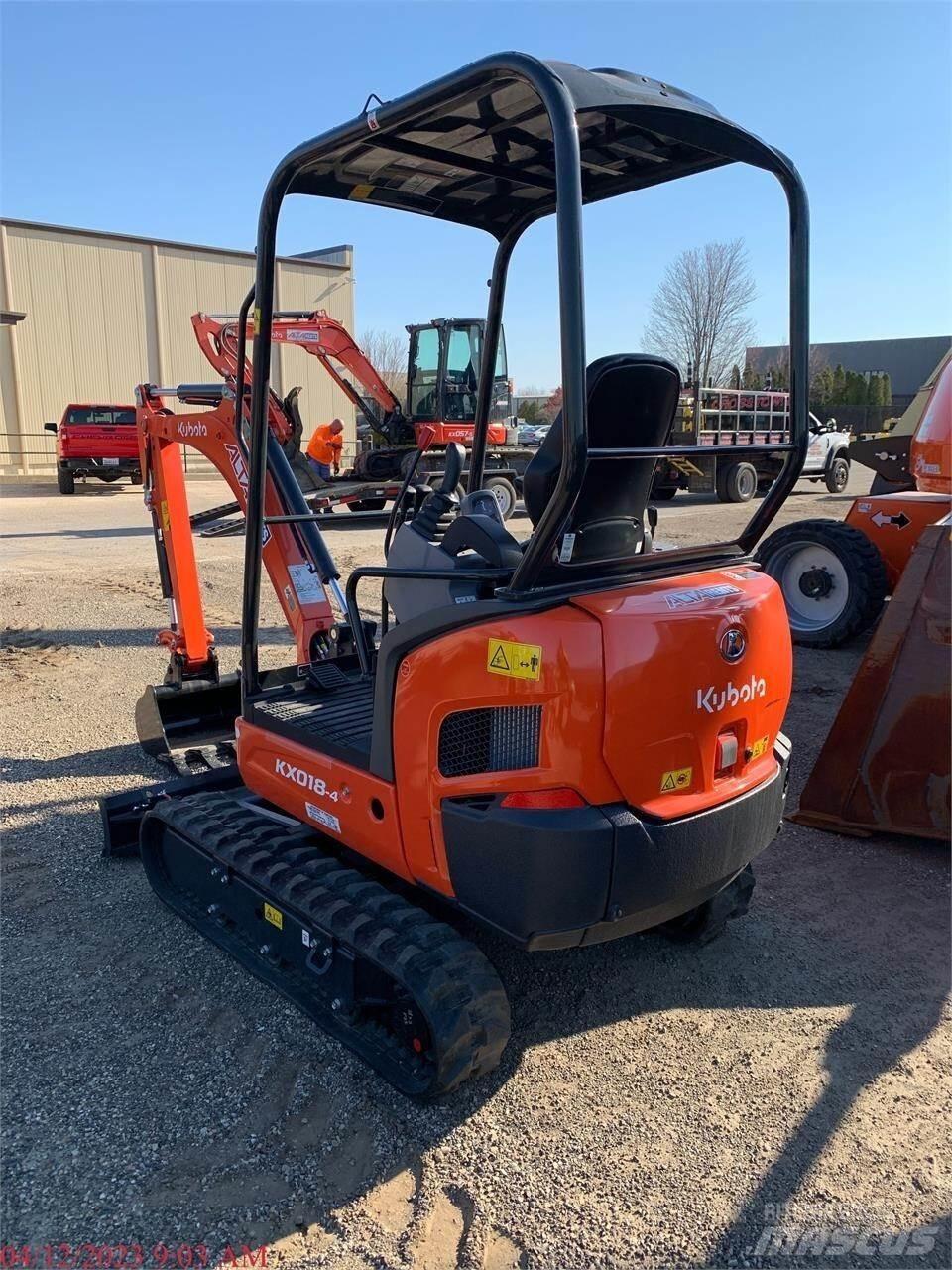 Kubota KX018-4 Miniescavadeiras