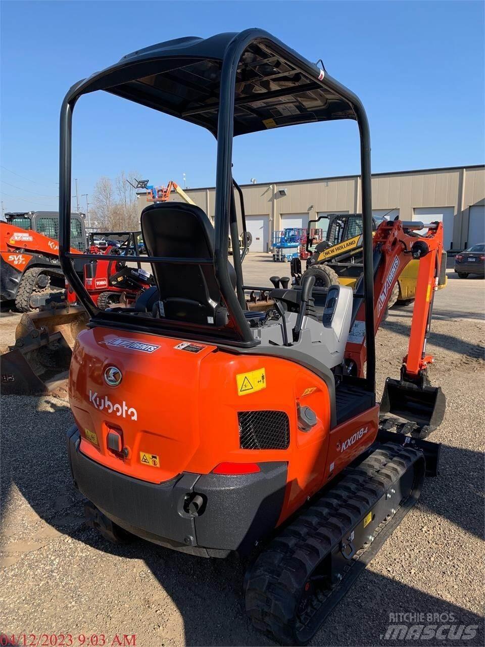 Kubota KX018-4 Miniescavadeiras