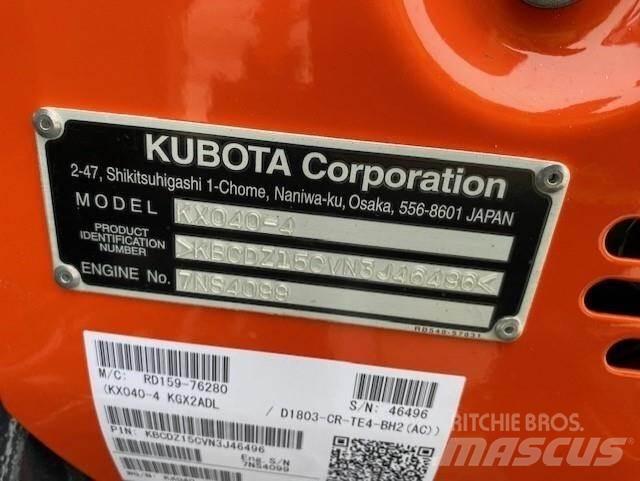 Kubota KX040-4 Miniescavadeiras