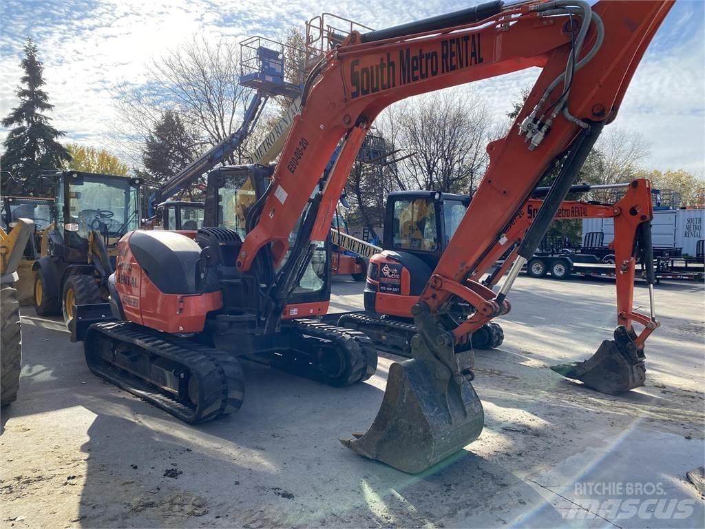Kubota KX080 Escavadeiras de esteiras