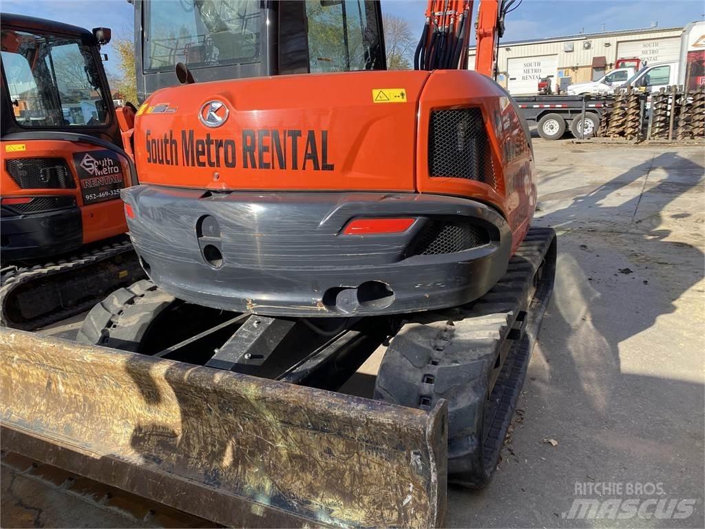 Kubota KX080 Escavadeiras de esteiras