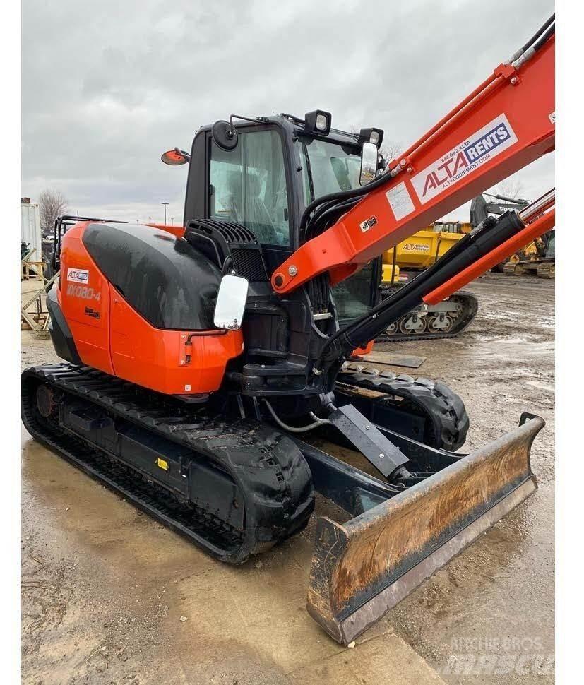 Kubota KX080 Trituradoras florestais