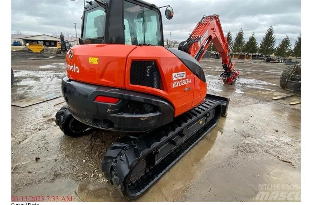 Kubota KX080 Trituradoras florestais