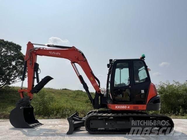 Kubota KX080-4A Escavadeiras de esteiras