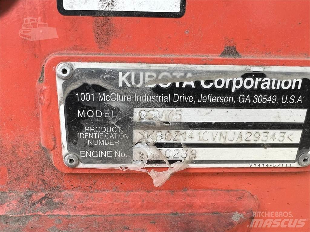 Kubota SSV75 Minicarregadeiras