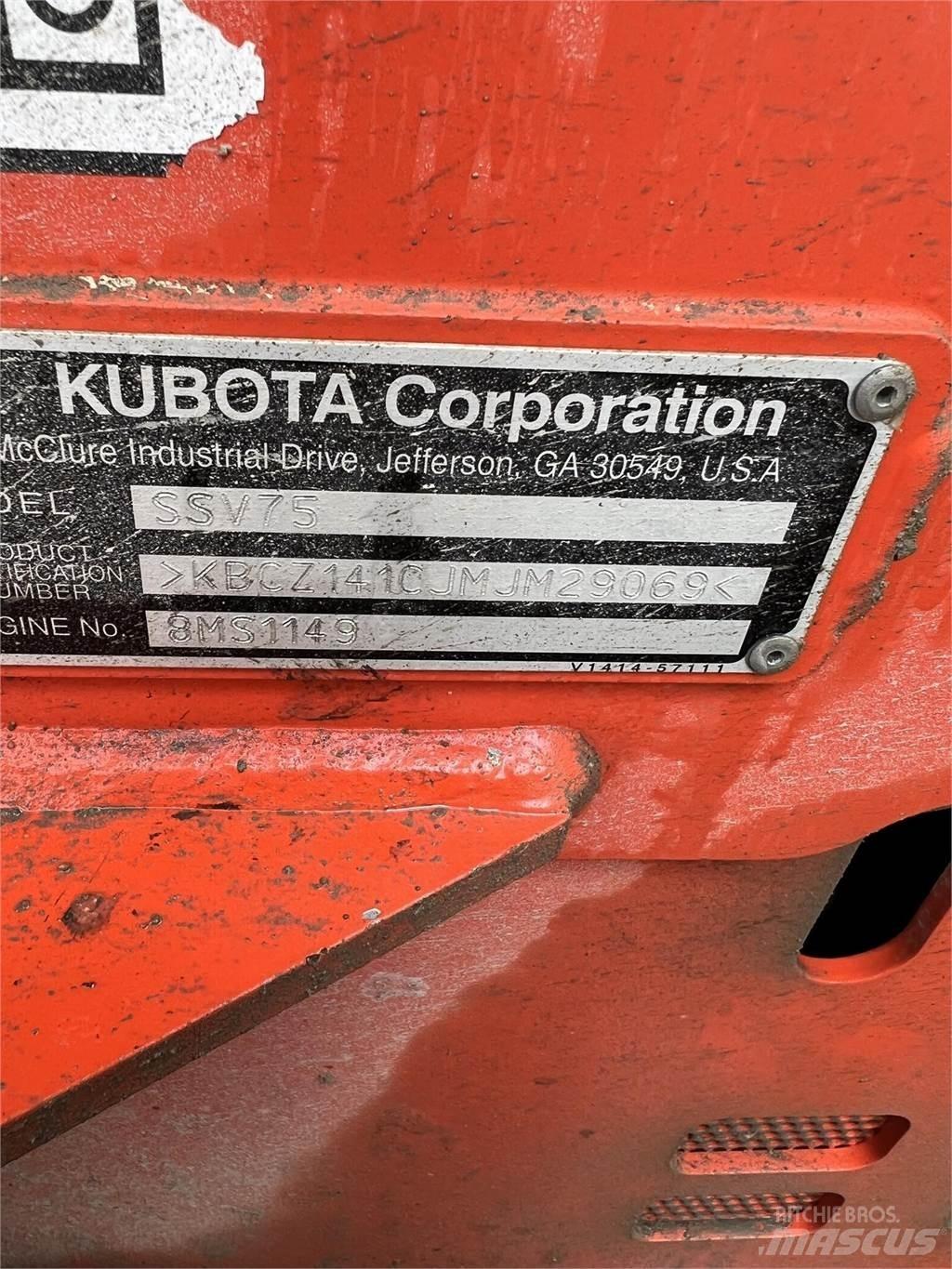 Kubota SSV75 Minicarregadeiras