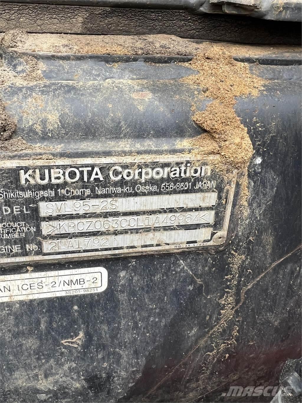 Kubota SVL95-2S Minicarregadeiras