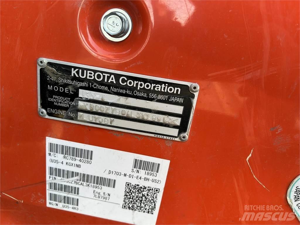 Kubota U35-4 Miniescavadeiras