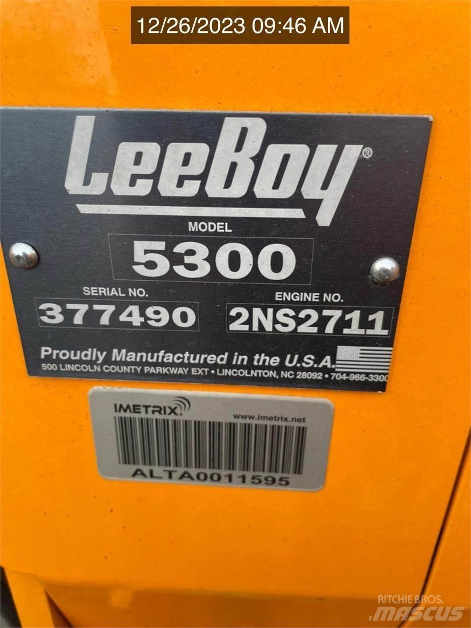 LeeBoy 5300 Espalhadoras de asfalto
