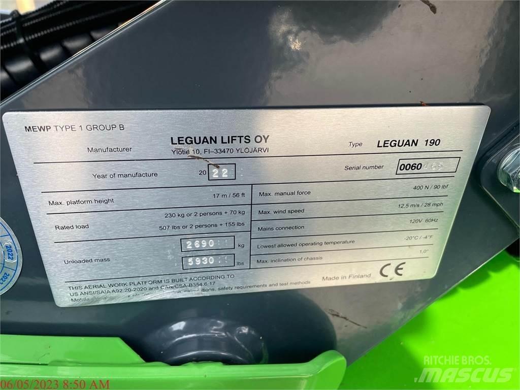 Leguan 190 Elevadores braços articulados