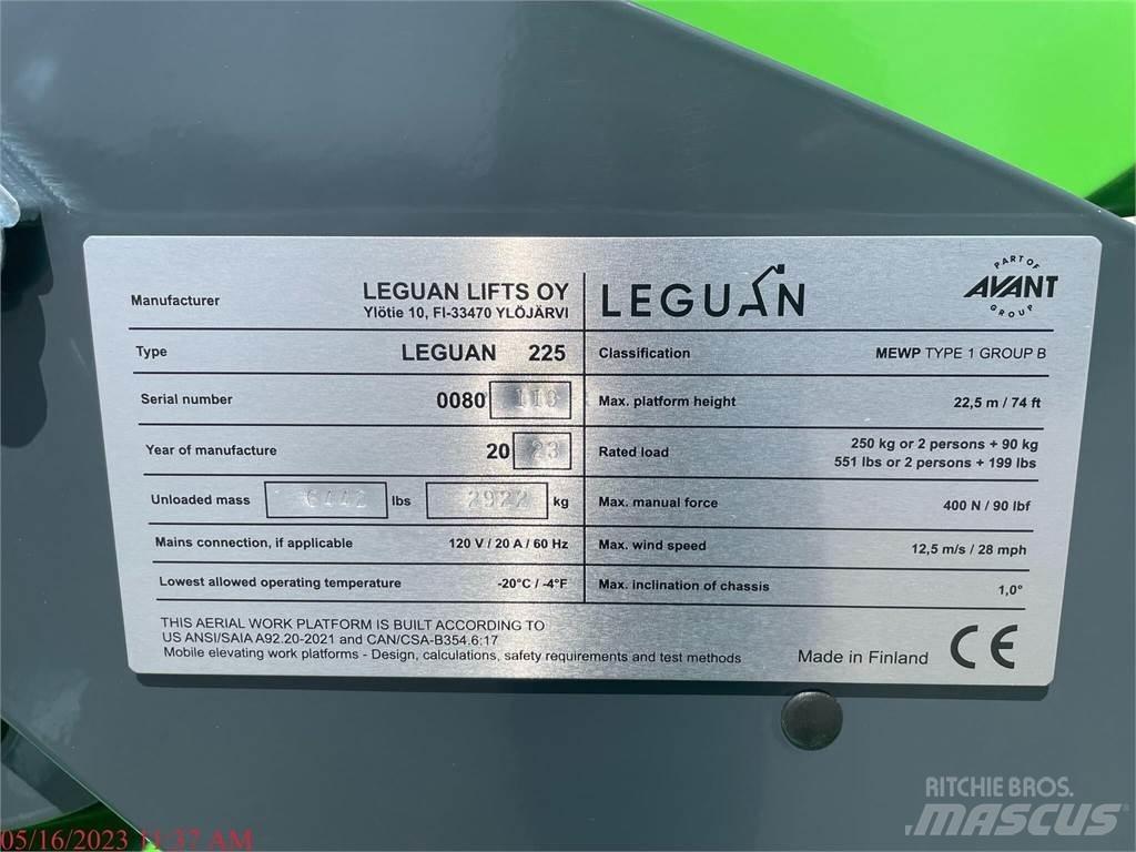 Leguan 225 Elevadores braços articulados