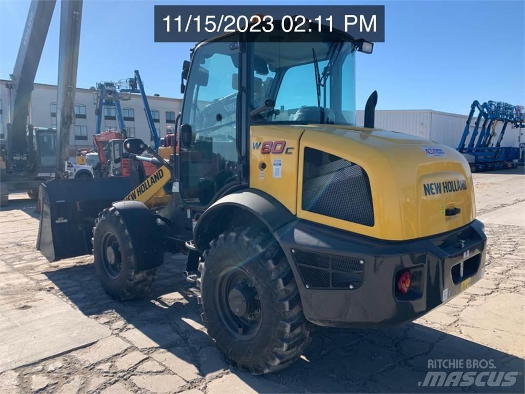 New Holland W80C Carregadeiras de rodas