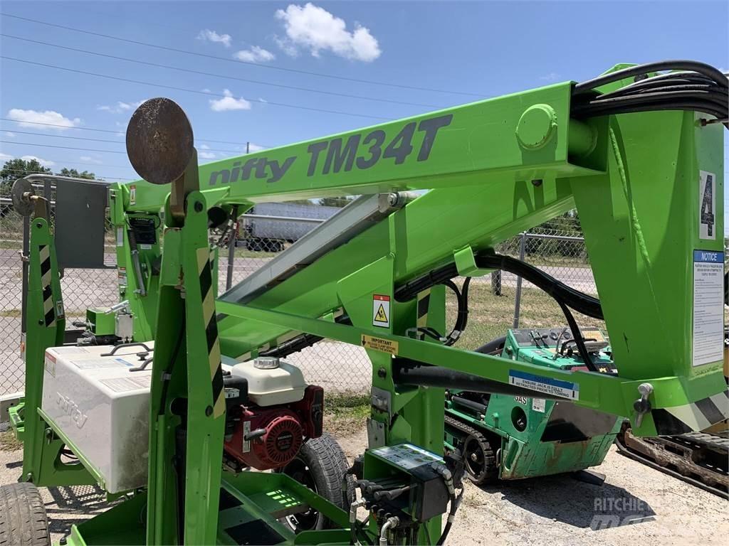 Niftylift TM34 Plataformas aéreas montadas em atrelados