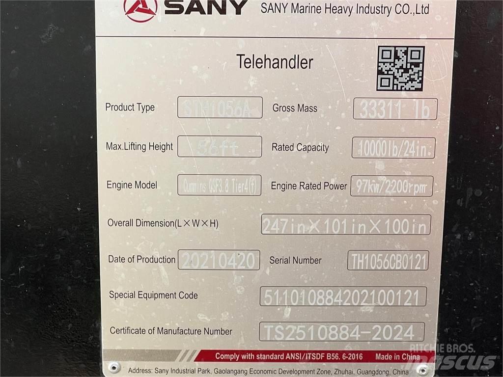Sany STH1056A Manipulador telescópico