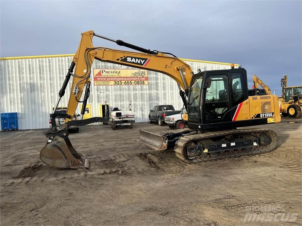 Sany SY135C Escavadeiras de esteiras