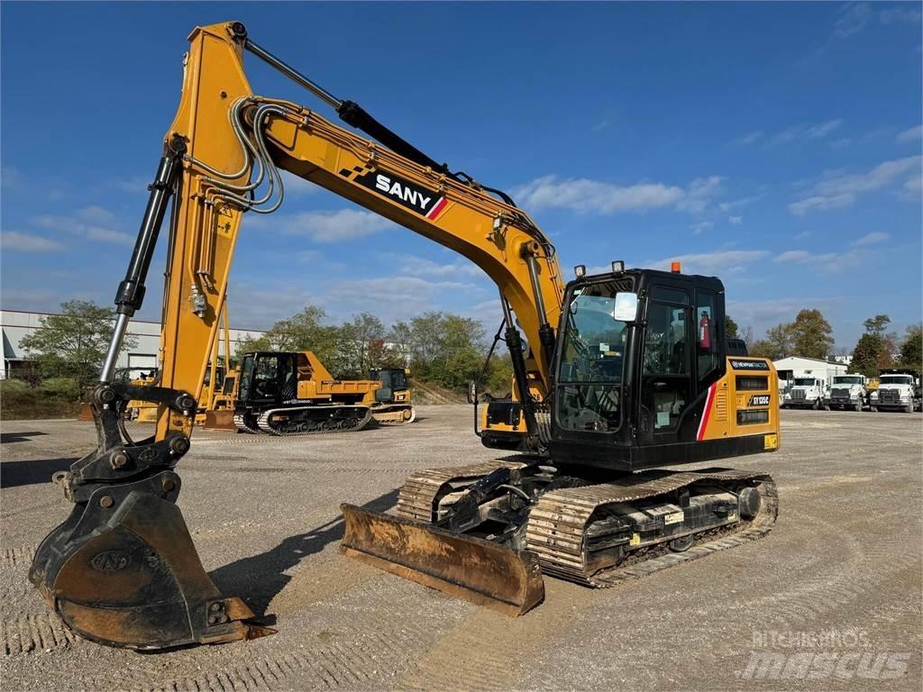 Sany SY135C Escavadeiras de esteiras