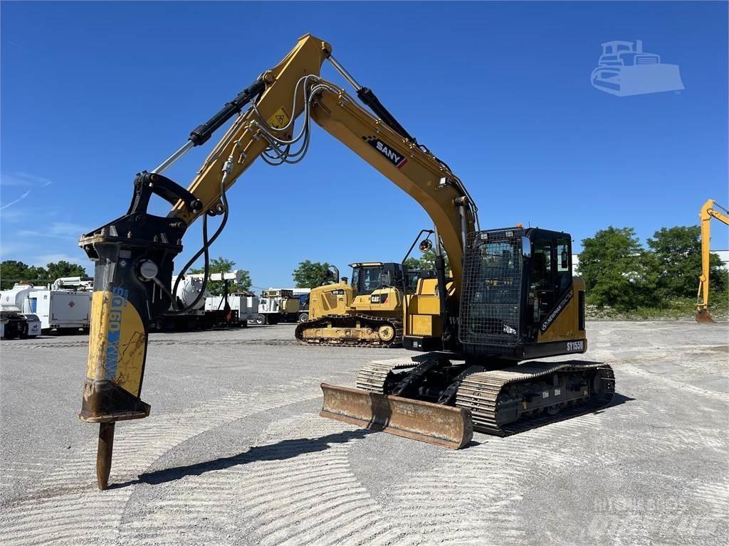Sany SY155U Escavadeiras de esteiras