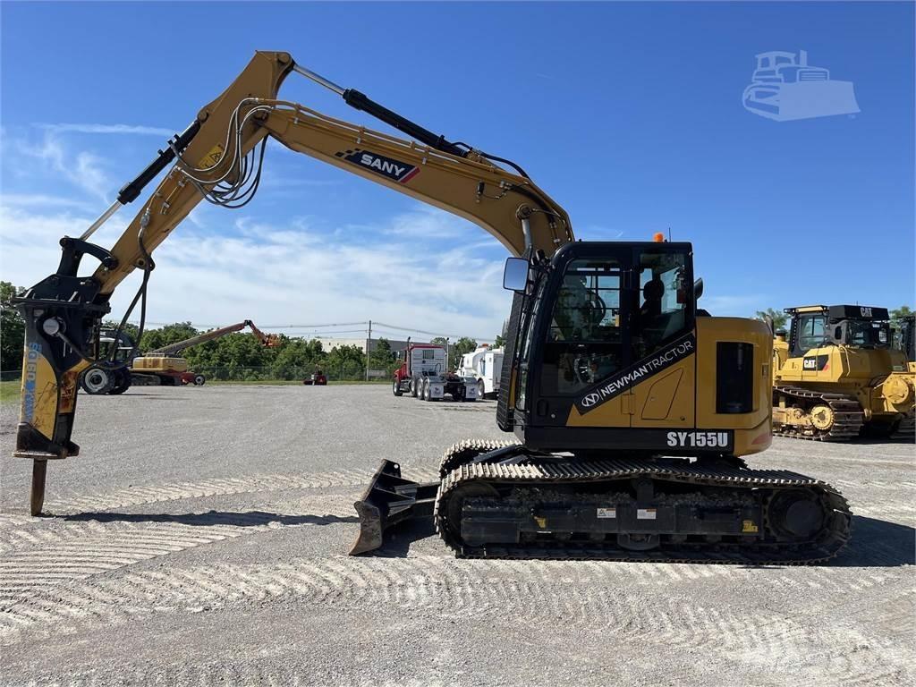 Sany SY155U Escavadeiras de esteiras