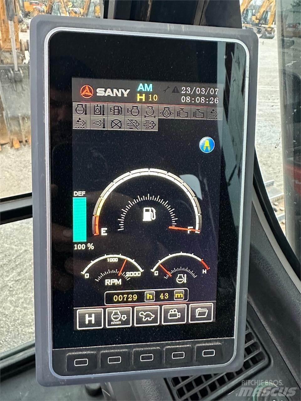 Sany SY225C Escavadeiras de esteiras