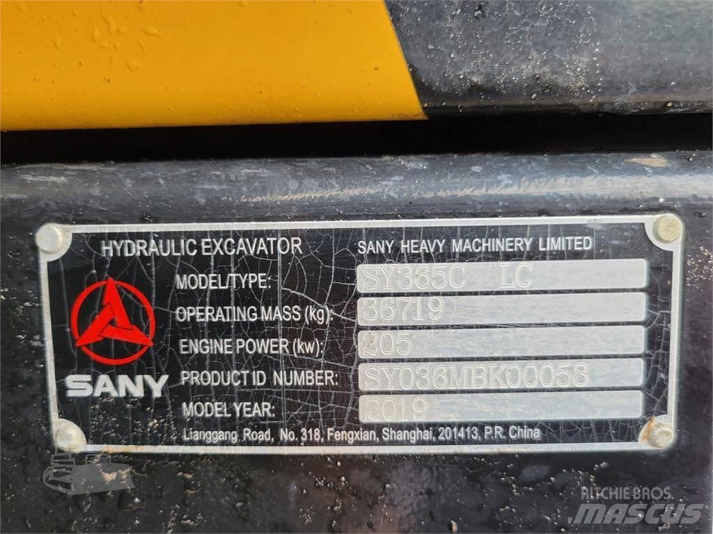 Sany SY365C Escavadeiras de esteiras